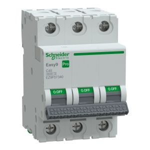 Wyłącznik nadprądowy 3P C 40A 6kA, Easy9 Pro EZ9F-C40-3 | EZ9F57340 Schneider Electric Wyłącznik nadprądowy 3P C 40A 6kA, Easy9 Pro EZ9F-C40-3 | EZ9F57340 Schneider Electric