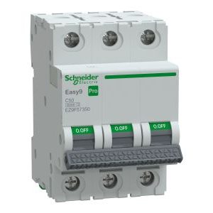 Wyłącznik nadprądowy 3P C 50A 6kA, Easy9 Pro EZ9F-C50-3 | EZ9F57350 Schneider Electric Wyłącznik nadprądowy 3P C 50A 6kA, Easy9 Pro EZ9F-C50-3 | EZ9F57350 Schneider Electric