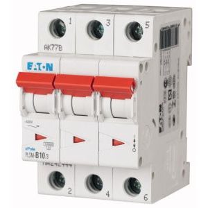 Wyłącznik nadprądowy 3-bieg. PLSM 10kA 10A C, PLSM-C10/3-MW | 242470 Eaton Wyłącznik nadprądowy 3-bieg. PLSM 10kA 10A C, PLSM-C10/3-MW | 242470 Eaton
