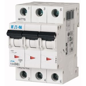 Wyłącznik nadprądowy 3-bieg. PLSM 10kA 40A C, PLSM-C40/3-MW | 242478 Eaton Wyłącznik nadprądowy 3-bieg. PLSM 10kA 40A C, PLSM-C40/3-MW | 242478 Eaton