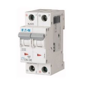 Wyłącznik nadprądowy 2P C 16A 10kA DC, PL7-C16/2-DC | 264902 Eaton Wyłącznik nadprądowy 2P C 16A 10kA DC, PL7-C16/2-DC | 264902 Eaton