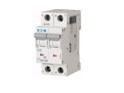 Wyłącznik nadprądowy 2P C 16A 10kA DC, PL7-C16/2-DC | 264902 Eaton