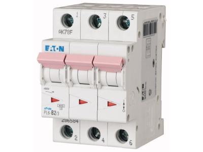 Wyłącznik nadprądowy 3P C 2A 6kA AC, PL6-C2/3 | 286596 Eaton